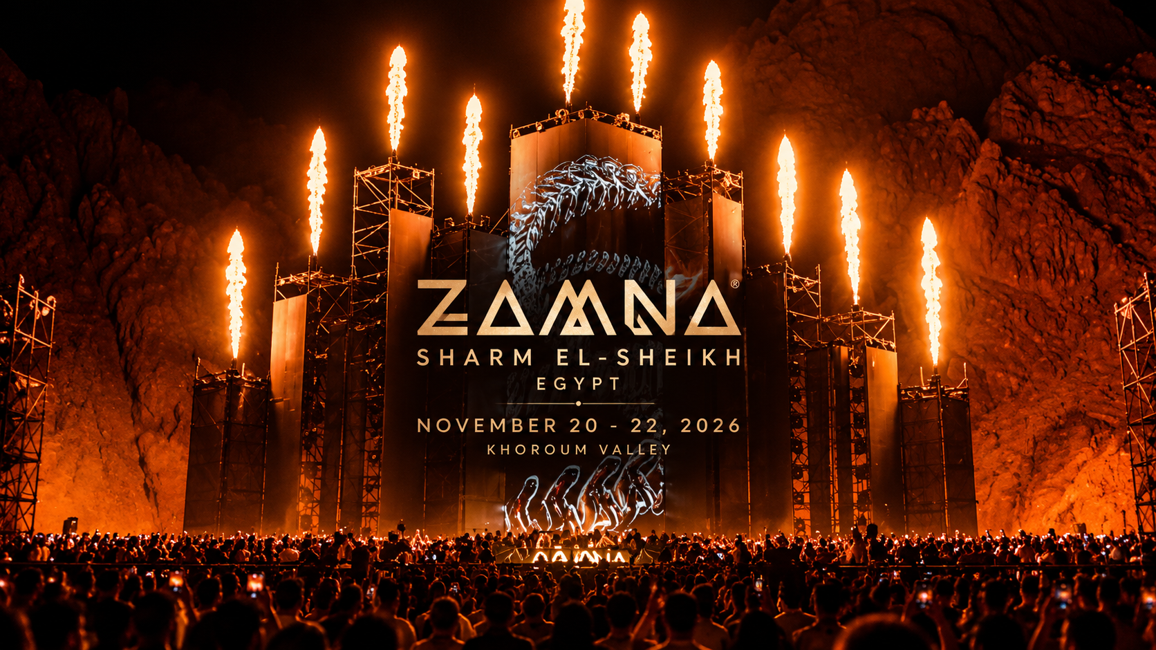 ZAMNA Festival Egypt 2026 Three Nights in Sharm el Sheikh